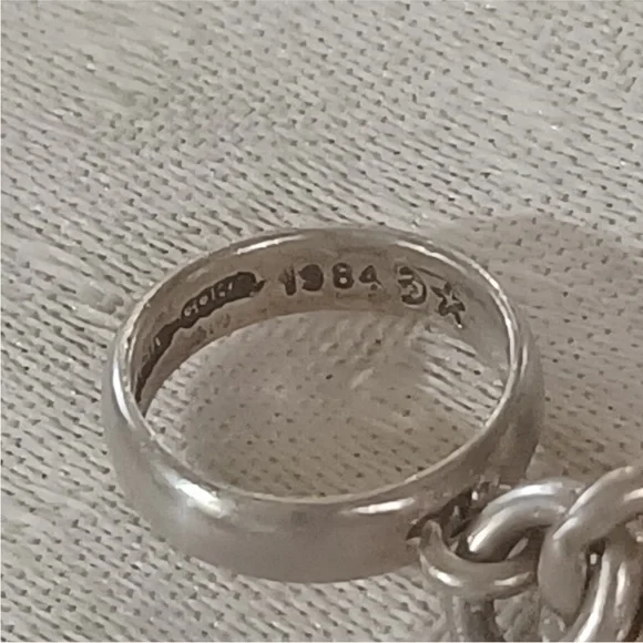 Barry Kieselstein-Cord Sterling Silver Beaded Heart Toggle Necklace - Picture 9 of 14